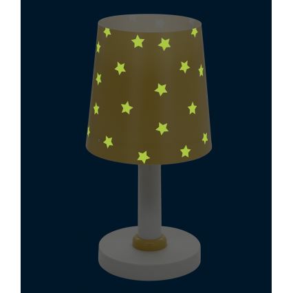 Dalber 82211A - Lamp voor Kinderen STAR LIGHT 1xE14/40W/230V geel