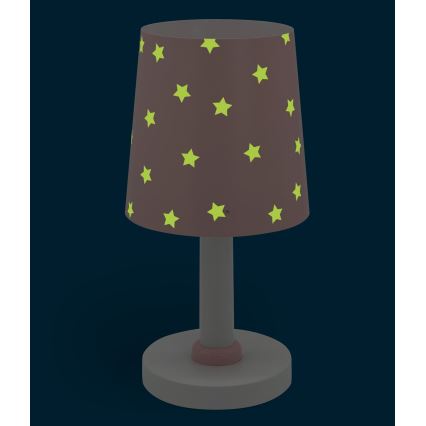 Dalber 82211S - Lamp voor Kinderen STAR LIGHT 1xE14/40W/230V roze