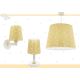 Dalber 82212A - Hanglamp voor Kinderen STAR LIGHT 1xE27/60W/230V geel