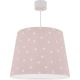 Dalber 82212S - Hanglamp voor Kinderen STAR LIGHT 1xE27/60W/230V roze