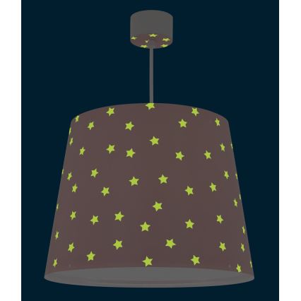 Dalber 82212S - Lustre enfant STAR LIGHT 1xE27/60W/230V rose