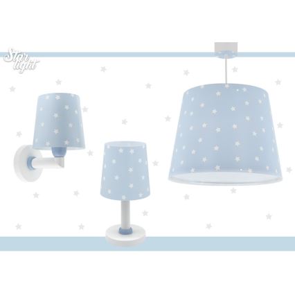 Dalber 82212T - Lustre enfant STAR LIGHT 1xE27/60W/230V bleu