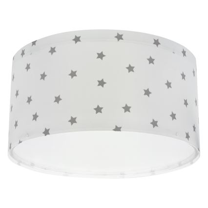 Dalber 82216B - Plafonnier enfant STAR LIGHT 2xE27/60W/230V blanc