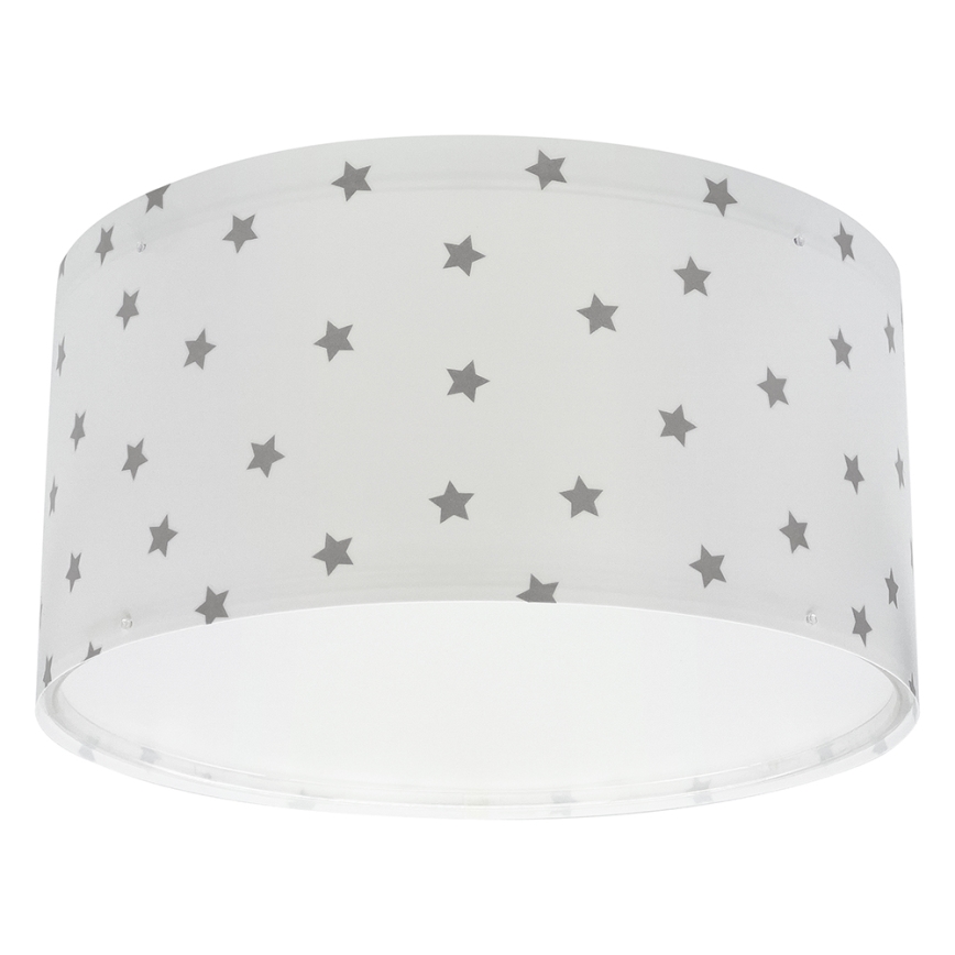 Dalber 82216B - Plafonnier enfant STAR LIGHT 2xE27/60W/230V blanc