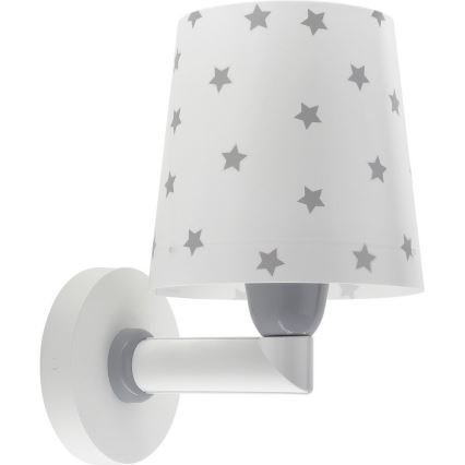 Dalber 82219B - Applique murale enfant STAR LIGHT 1xE27/60W/230V blanche