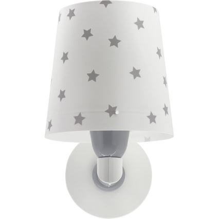 Dalber 82219B - Wand Lamp voor Kinderen STAR LIGHT 1xE27/60W/230V wit