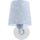 Dalber 82219T - Wand Lamp voor Kinderen STAR LIGHT 1xE27/60W/230V blauw