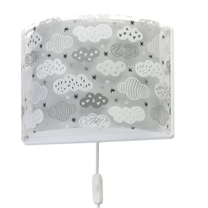 Dalber D-41418E - Wandlamp kinderkamer CLOUDS 1xE27/60W/230V