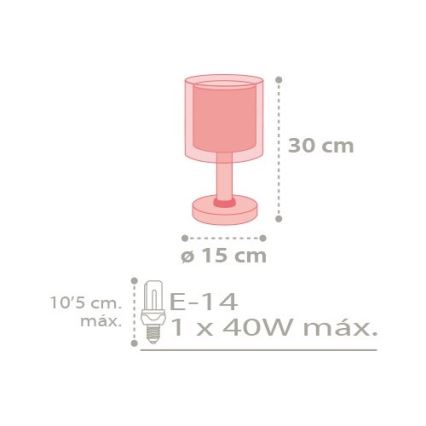 Dalber D-41431 - Kinderkamer lamp COLOR RAIN 1xE14/40W/230V