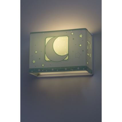 Dalber D-63238H - Wandlamp kinderkamer MOONLIGHT 1xE27/60W/230V