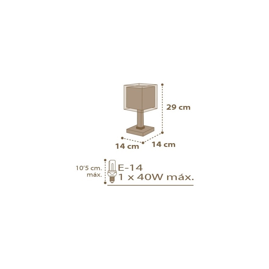 Dalber D-63391 - Kinderkamer lamp GOOD NIGHT 1xE14/40W/230V