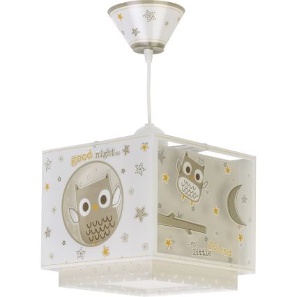 Dalber D-63392 - Hanglamp kinderkamer GOOD NIGHT 1xE27/60W/230V