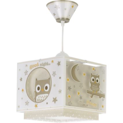 Dalber D-63392 - Hanglamp kinderkamer GOOD NIGHT 1xE27/60W/230V