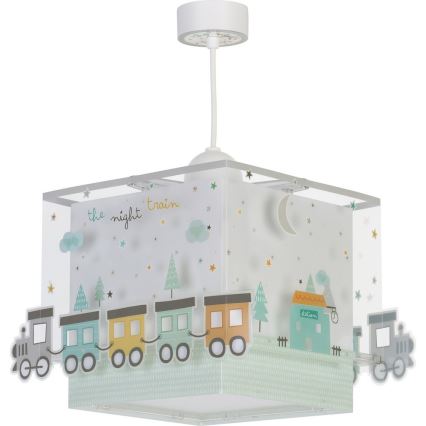 Dalber D-63532 - Hanglamp kinderkamer TRAIN 1xE27/60W/230V