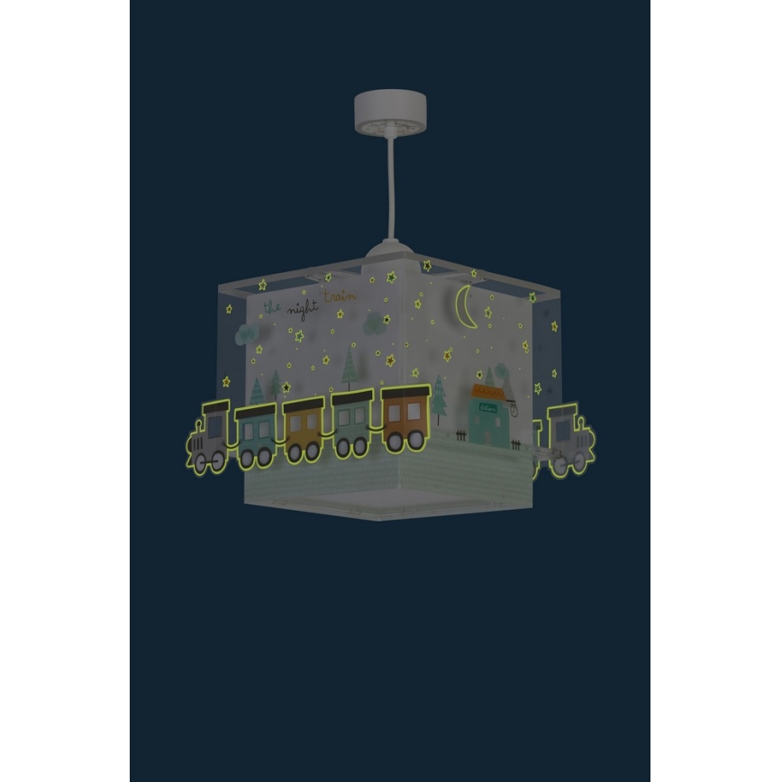 Dalber D-63532 - Suspension pour enfant TRAIN 1xE27/60W/230V