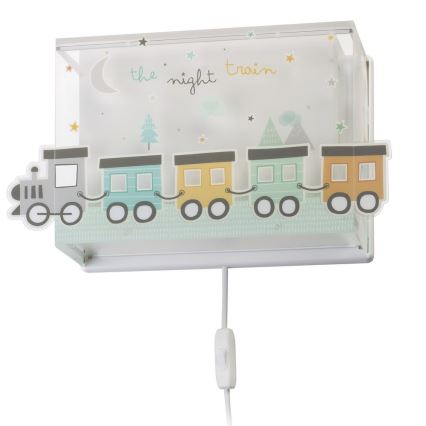 Dalber D-63538 - Applique murale pour enfant TRAIN 1xE27/60W/230V