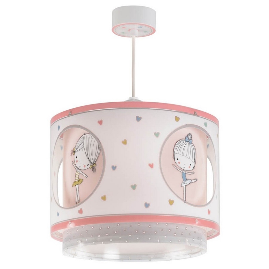 Dalber D-70912 - Hanglamp kinderkamer SWEET DANCE 1xE27/60W/230V