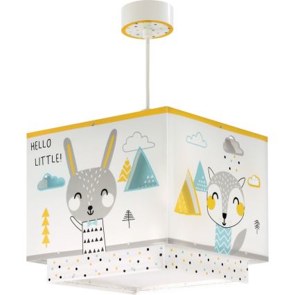 Dalber D-73242 - Hanglamp kinderkamer HELLO LITTLE 1xE27/15W/230V