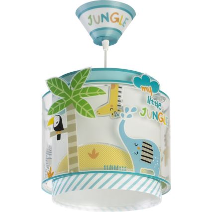 Dalber D-76112 - Hanglamp kinderkamer MY LITTLE JUNGLE 1xE27/15W/230V