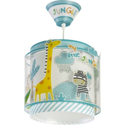 Dalber D-76112 - Hanglamp kinderkamer MY LITTLE JUNGLE 1xE27/15W/230V