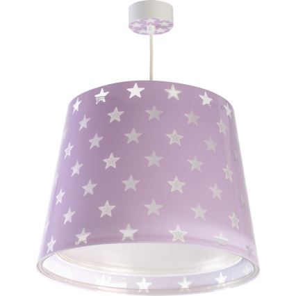 Dalber D-81212L - Hanglamp aan koord kinderkamer STARS 1xE27/60W/230V