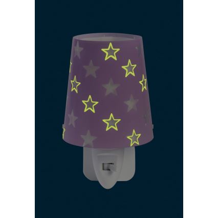 Dalber D-81215L - LED nachtlampje STERREN 1xE14/0,5W/230V