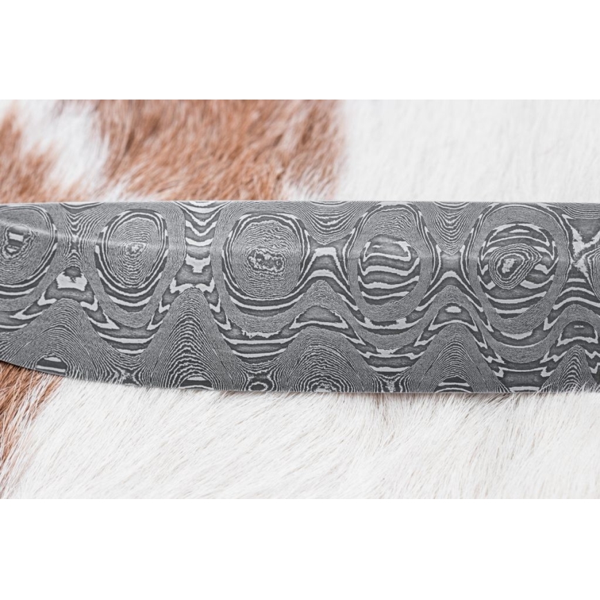 Damascus jachtmes 14,5 cm els/serpentijn