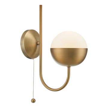 Där Lighting AND0742 - Applique murale ANDRE 1xE14/11W/230V laiton