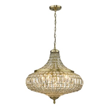 Där Lighting ASM0675 - Kroonluchter met ketting ASMARA 6xE14/40W/230V messing