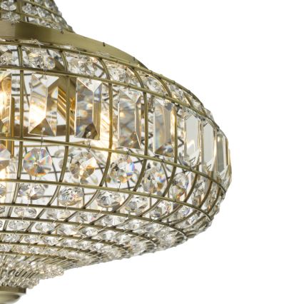 Där Lighting ASM0675 - Kroonluchter met ketting ASMARA 6xE14/40W/230V messing