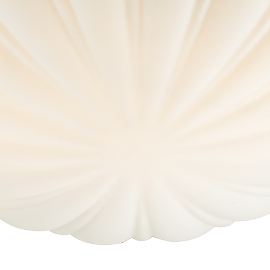 Där Lighting CAF502 - Plafonnier de salle de bains CAFE 1xE27/60W/230V Ø 27 cm IP44 blanc