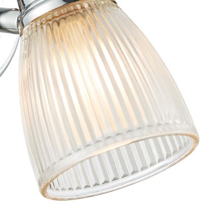 Där Lighting CED0738 - Applique murale pour salle de bains CEDRIC 1xG9/25W/230V IP44 finition chrome brillant