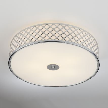 Där Lighting CIV5050 - Plafondlamp CIVIC 5xE14/60W/230V diam. 50 cm glanzend chroom