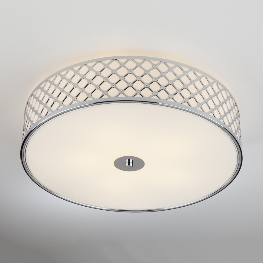 Där Lighting CIV5050 - Plafonnier CIVIC 5xE14/60W/230V Ø 50 cm chrome brillant