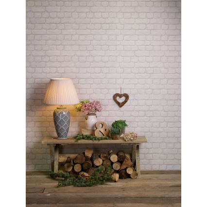 Där Lighting ELY4223 - Tafellamp ELY 1xE27/60W/230V blauw