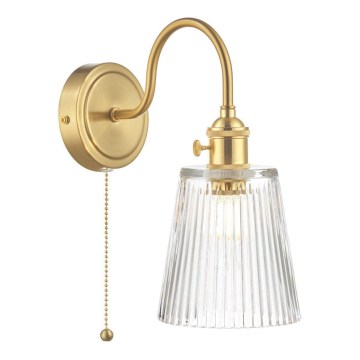 Där Lighting HAD0740-05 - Wandlamp HADANO 1xE14/40W/230V goudkleurig