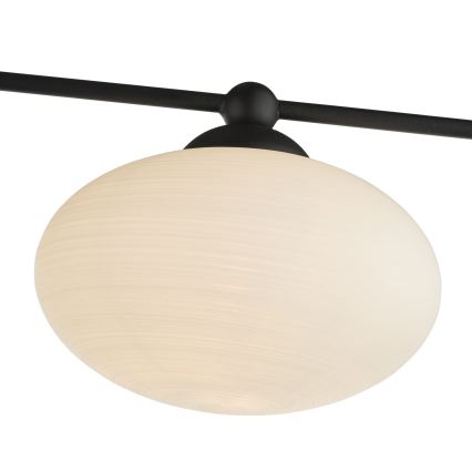 Där Lighting JAS5422 - Plafonnier JASPER monté en surface 5xG9/25W/230V noir