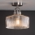 Där Lighting LEN4846 - Plafonnier LENKA 1xE27/60W/230V chrome mat