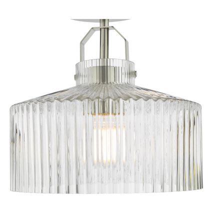 Där Lighting LEN4846 - Plafonnier LENKA 1xE27/60W/230V chrome mat