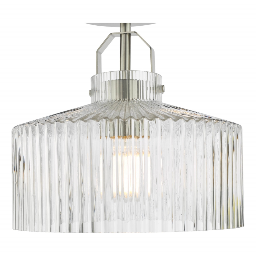 Där Lighting LEN4846 - Plafonnier LENKA 1xE27/60W/230V chrome mat