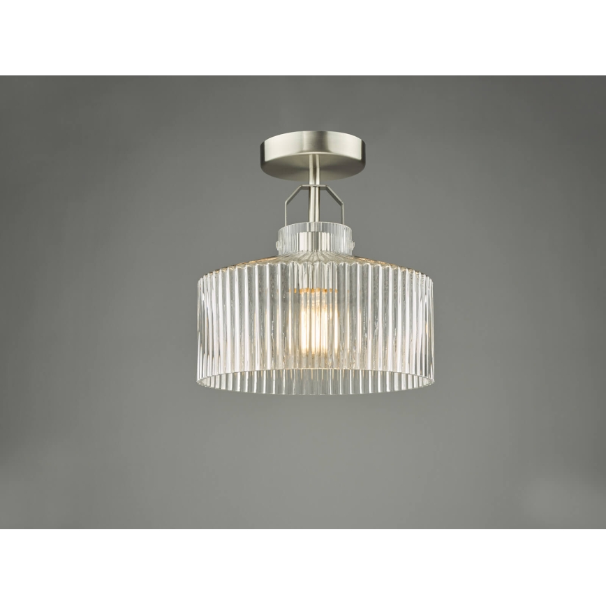 Där Lighting LEN4846 - Plafonnière LENKA 1xE27/60W/230V mat chroom
