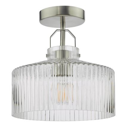 Där Lighting LEN4846 - Plafonnière LENKA 1xE27/60W/230V mat chroom
