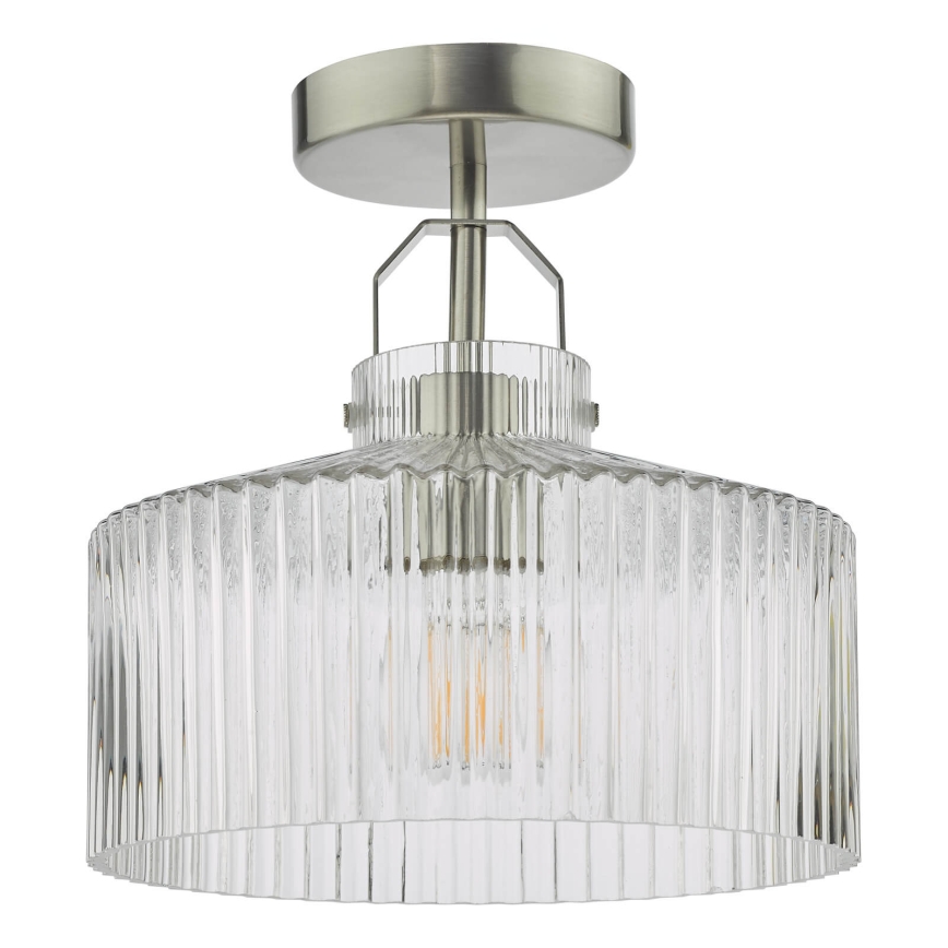 Där Lighting LEN4846 - Plafonnière LENKA 1xE27/60W/230V mat chroom