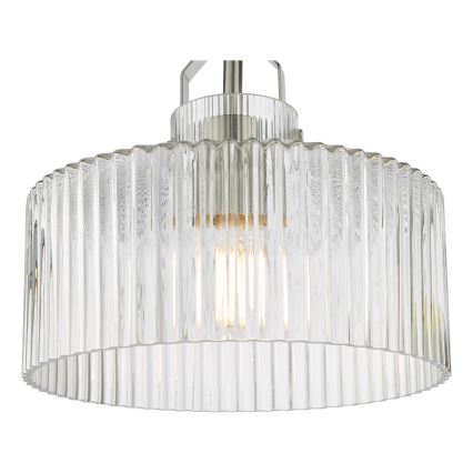 Där Lighting LEN4846 - Plafonnière LENKA 1xE27/60W/230V mat chroom