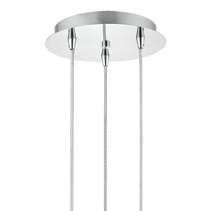Där Lighting LYA0350 - LYALL hanglamp aan kabel 3xG9/40W/230V glanzend chroom