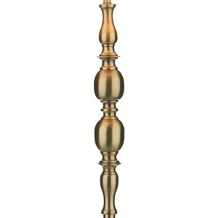 Där Lighting MAD4975 - Lampadaire MADRID 1xE27/60W/230V marron/laiton