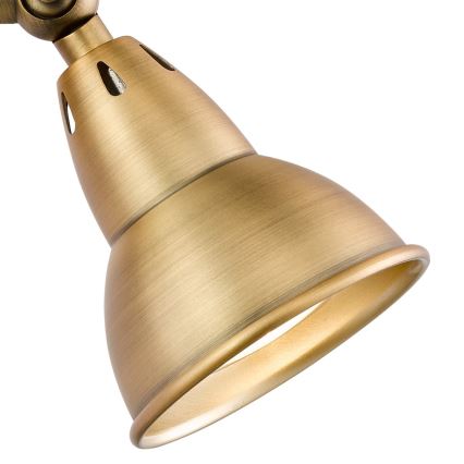 Där Lighting NAT0742 - Applique murale spot NATHANIEL 1xGU10/11W/230V laiton
