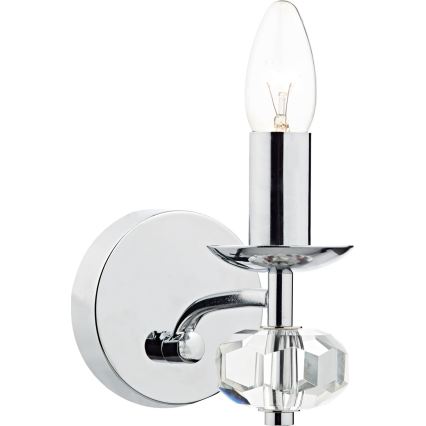 Där Lighting OLE0750 - Wandlamp OLEANA 1xE14/40W/230V glanzend chroom