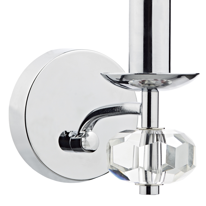 Där Lighting OLE0750 - Wandlamp OLEANA 1xE14/40W/230V glanzend chroom