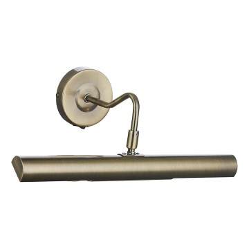 Där Lighting ONE6775 - Schilderijlamp ONEDIN 2xE14/25W/230V messing